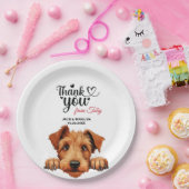 アイリッシュテリア ペーパープレート (パーティー)