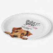 アイリッシュテリア ペーパープレート (アングル)