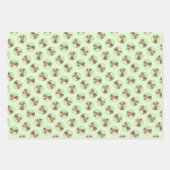 アイリッシュテリア ラッピングペーパーシート (正面)