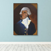 アイリッシュテリア「紳士」 キャンバスプリント (インサイチュ (ウッドフロア))