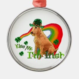 アイリッシュテリアSt patricks day メタルオーナメント