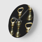 アイリッシュデザイン – ザ・ブラスコレクション ラウンド壁時計 (傾斜)