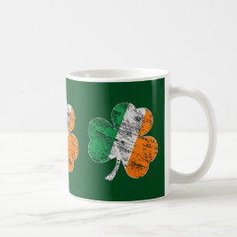 アイリッシュトリコ動揺してールシャムロックSt patricks day コーヒーマグカップ