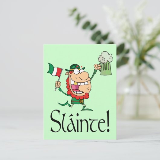 アイリッシュトーストスラインテ ポストカード (スタンド正面)