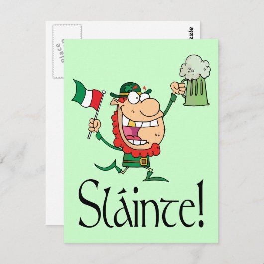 アイリッシュトーストスラインテ ポストカード (正面/裏面)