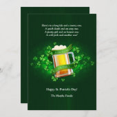 アイリッシュトースト挨拶カード (正面/裏面)