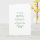 アイリッシュトースト カード (黄色い花)