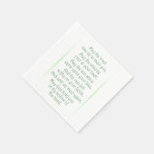 アイリッシュトースト スタンダードカクテルナプキン (角)