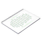 アイリッシュトースト ノートブック (左側)