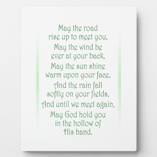 アイリッシュトースト フォトプラーク (正面)