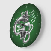 アイリッシュトースト ラージ壁時計 (傾斜)