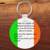 アイリッシュドライ賛美バー キーホルダー (正面)