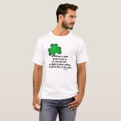 アイリッシュドリンクことわざ4 - Tシャツ (正面フル)
