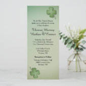 アイリッシュドリーミング結婚式招待状 招待状 (スタンド正面)