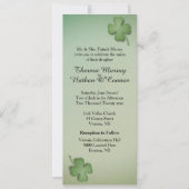 アイリッシュドリーミング結婚式招待状 招待状 (正面)