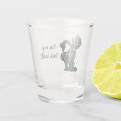 アイリッシュナショナルタータンチェックキスマイアイルランドお尻 ショットグラス (裏面)