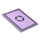 アイリッシュノットデザインスパイラルノートブック ノートブック (右側)