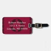 アイリッシュノットデザインラゲージタグ ラゲッジタグ (正面横)