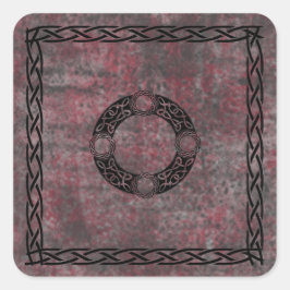 アイリッシュノットデザイン スクエアシール