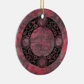 アイリッシュノットデザイン セラミックオーナメント (右)