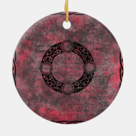 アイリッシュノットデザイン セラミックオーナメント