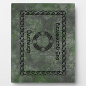 アイリッシュノットデザイン フォトプラーク (正面)