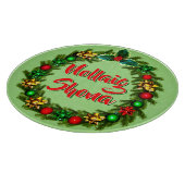 アイリッシュノーライクショーナメリークリスマス カッティングボード (角)