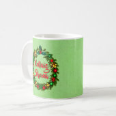 アイリッシュノーライクショーナメリークリスマス コーヒーマグカップ (正面左)