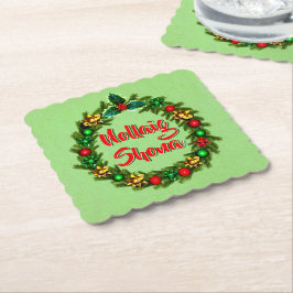 アイリッシュノーライクショーナメリークリスマス ペーパーコースター