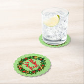 アイリッシュノーライクショーナメリークリスマス ペーパーコースター (インサイチュ)