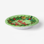 アイリッシュノーライクショーナメリークリスマス ペーパーボウル (傾斜あり)