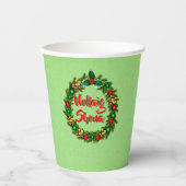 アイリッシュノーライクショーナメリークリスマス 紙コップ (正面)