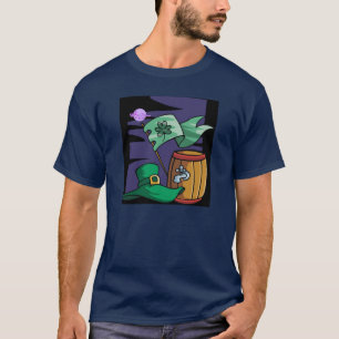 アイリッシュハット&フラッグネイビー男子Tシャツ Tシャツ