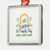 アイリッシュハッピーSt patricks day メタルオーナメント (左)