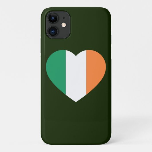 アイリッシュハートフラッグiphcnt Case-Mate iPhoneケース (裏面)