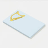 アイリッシュハープ ポストイット (アングル)