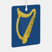 アイリッシュハープ メタルオーナメント (正面右)