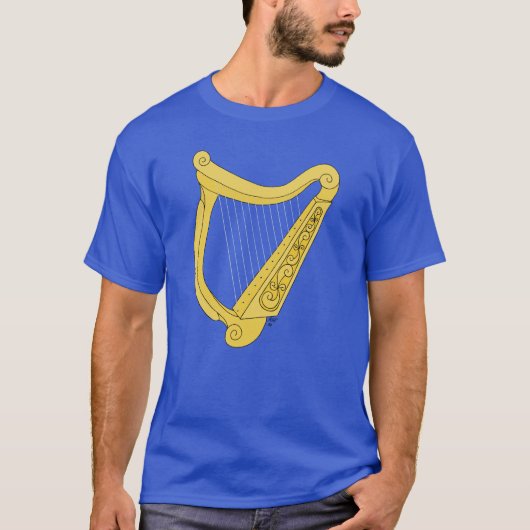 アイリッシュハープ Tシャツ (正面)