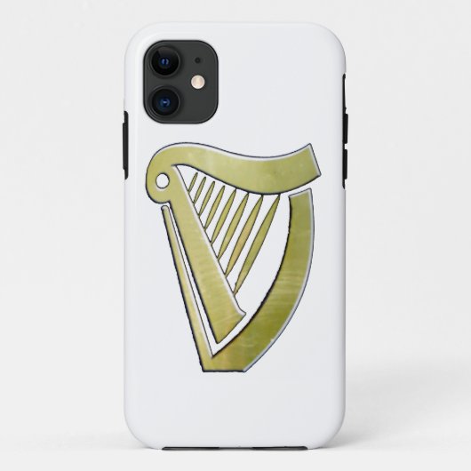 アイリッシュハープiPhoneケース Case-Mate iPhoneケース (裏面)