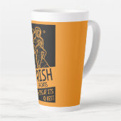 アイリッシュハーリングスポーツ カフェラテマグ (右アングル)