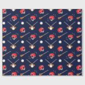 アイリッシュハーリングヘルメットとハーレーパターン ラッピングペーパー (フラット)