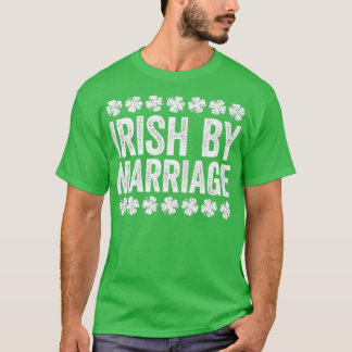 アイリッシュバイマリッジSt patricks dayギフトプレミアム Tシャツ