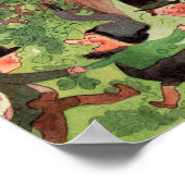 アイリッシュバタフライフェアリーポスタープリント ポスター (角)