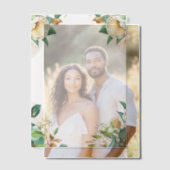 アイリッシュバラコーナー ベラム紙招待状 (オフセット (カップル))