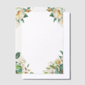 アイリッシュバラコーナー ベラム紙招待状 (オフセット)