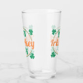 アイリッシュパパパーソナライズされたパパのウイスキー タンブラーグラス (右)