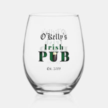 アイリッシュパブステムレスワインカクテルグラス飲み物用品