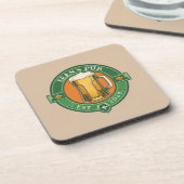 アイリッシュパブパーソナライズされたコースターカスタマイズ文字 コースター (左側)