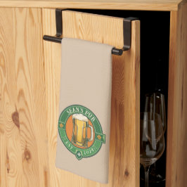 アイリッシュパブパーソナライズされたタオル – カスタム食器洗い キッチンタオル