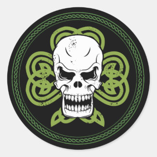 アイリッシュパンクステッカー ラウンドシール